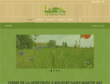 Tablet Screenshot of lagenevroye.com